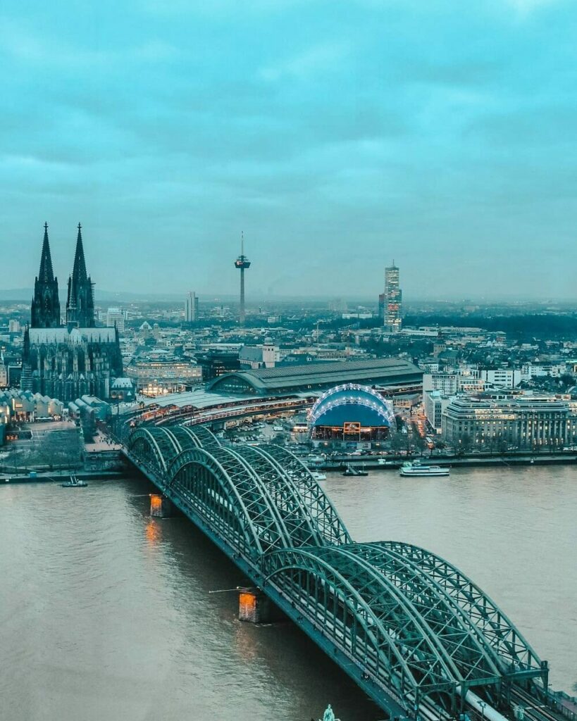 Cosa vedere in due giorni a Colonia - Vista dall'alto Colonia