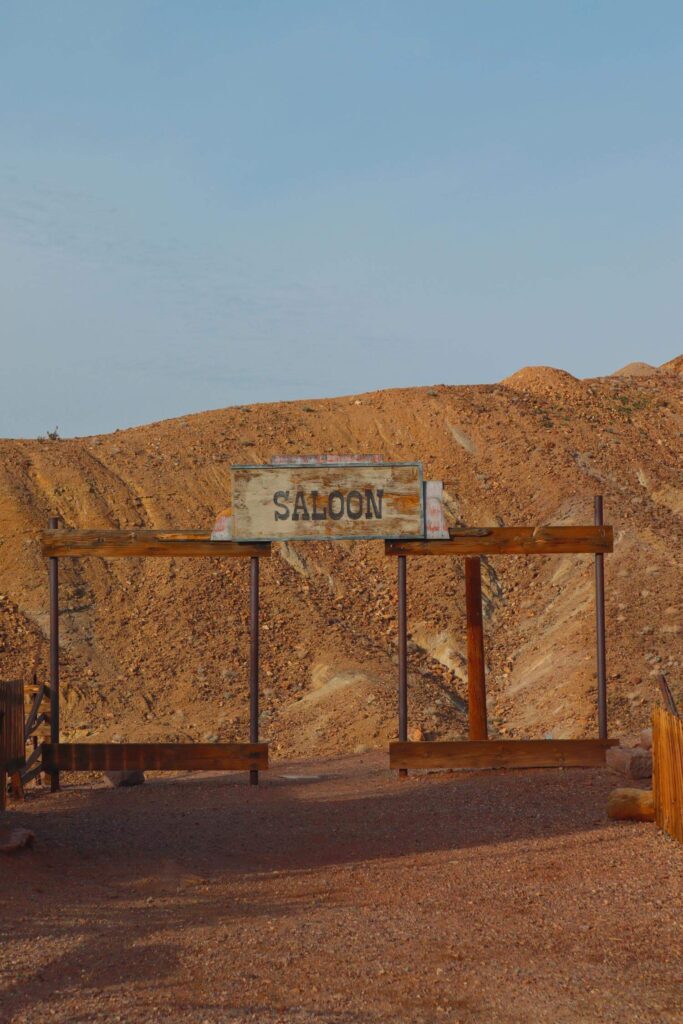 Saloon calico ghost town