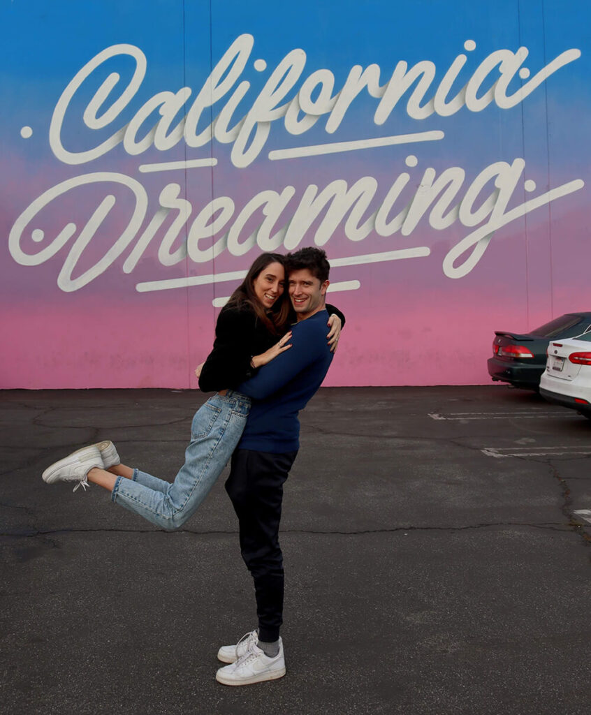 Murales California Dreaming luogo instagrammabile Los Angeles (1)